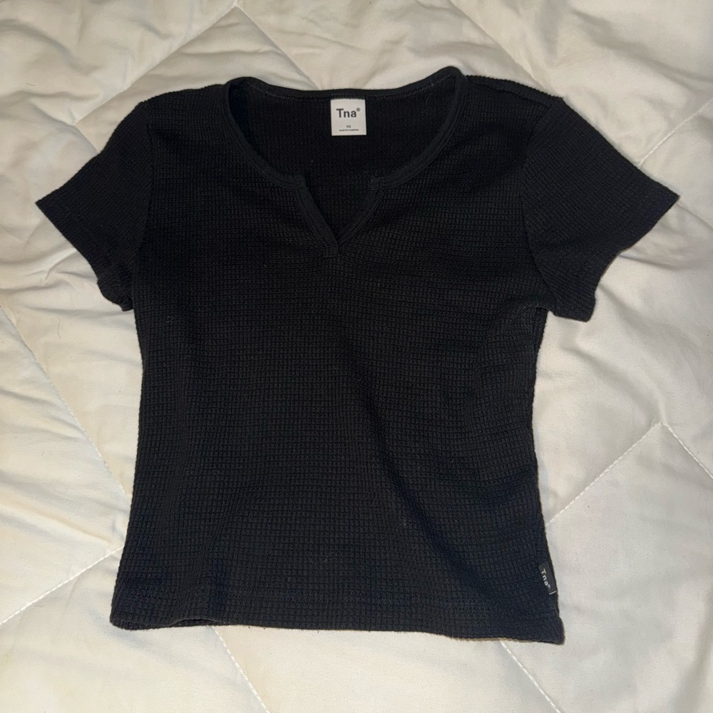 Aritzia Tna waffle tshirt